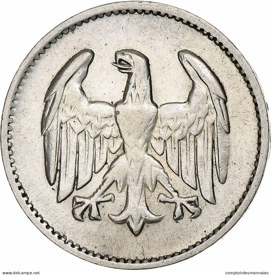 Monnaie, Allemagne, République De Weimar, Mark, 1924, Stuttgart, TTB, Argent - 1 Mark & 1 Reichsmark