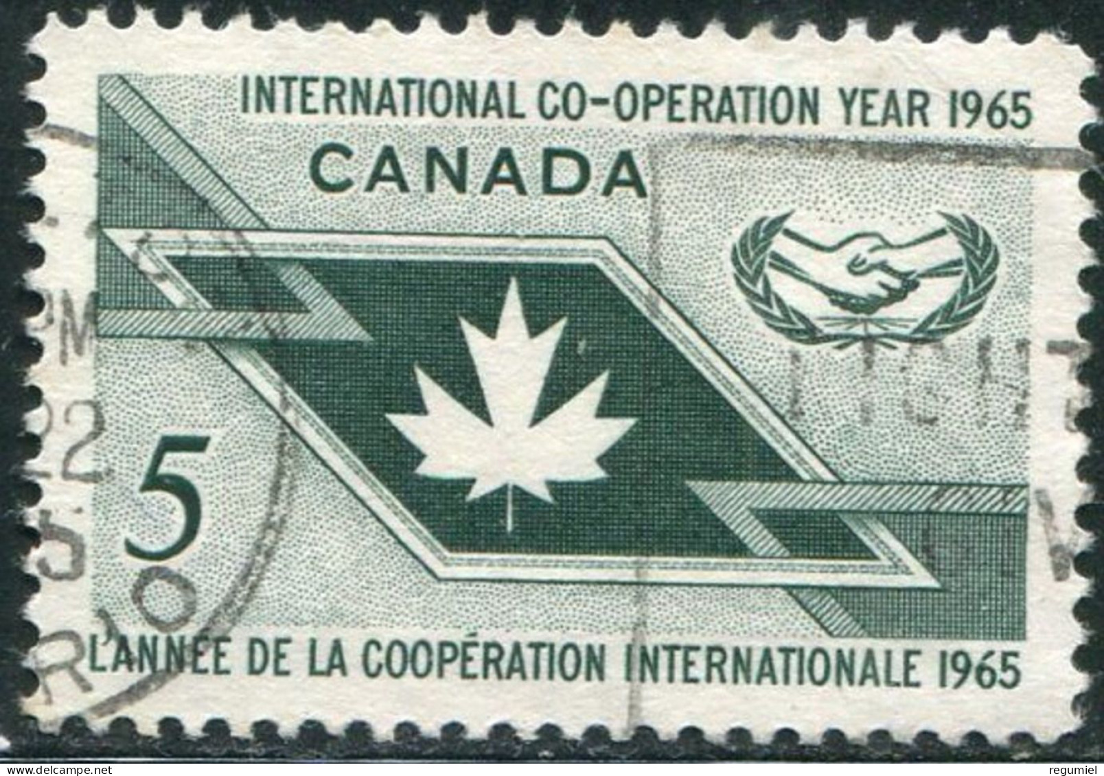 Canada U  361 (o) Usado. 1965 - Gebraucht