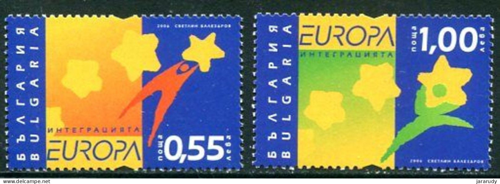 BULGARIA EUROPA CEPT 2006 Yv 4094/5 MNH - 2006