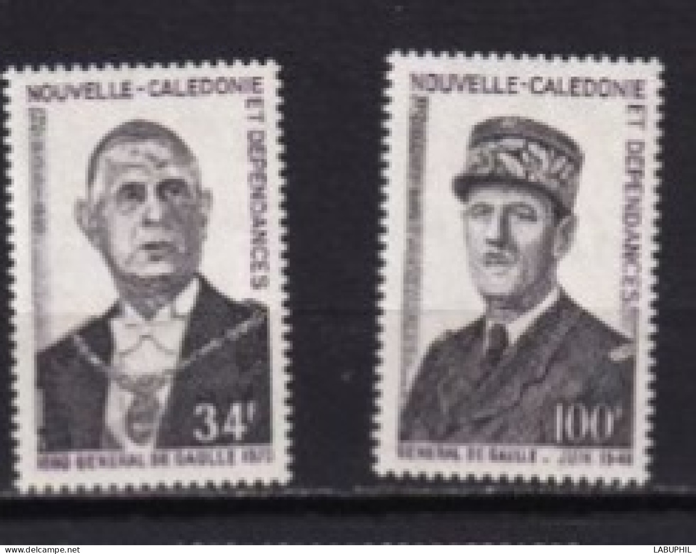 NOUVELLE CALEDONIE  NEUF MNH ** 1971 De Gaulle - Unused Stamps