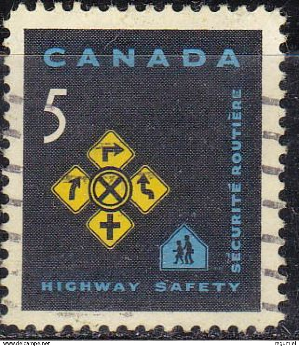 Canada U  371 (o) Usado. 1966 - Gebraucht