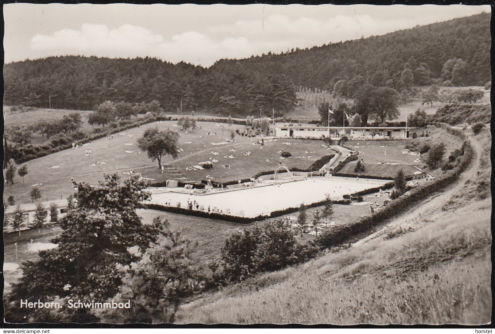 D-35745 Herborn - Schwimmbad - Freibad ( 60er Jahre) - Herborn