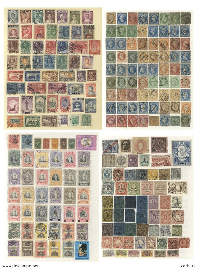 WORLD COLLECTION - FOREIGN COUNTRIES Substantial Collection Of M & U Housed In 27 Well Filled Spring Back Albums (Utile, - Sonstige & Ohne Zuordnung