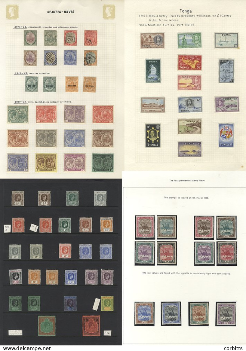 BRITISH COMMONWEALTH M & U Accumulation In A Small Box Comprising One Country Ranges On Pages, With Jamaica, British Occ - Autres & Non Classés