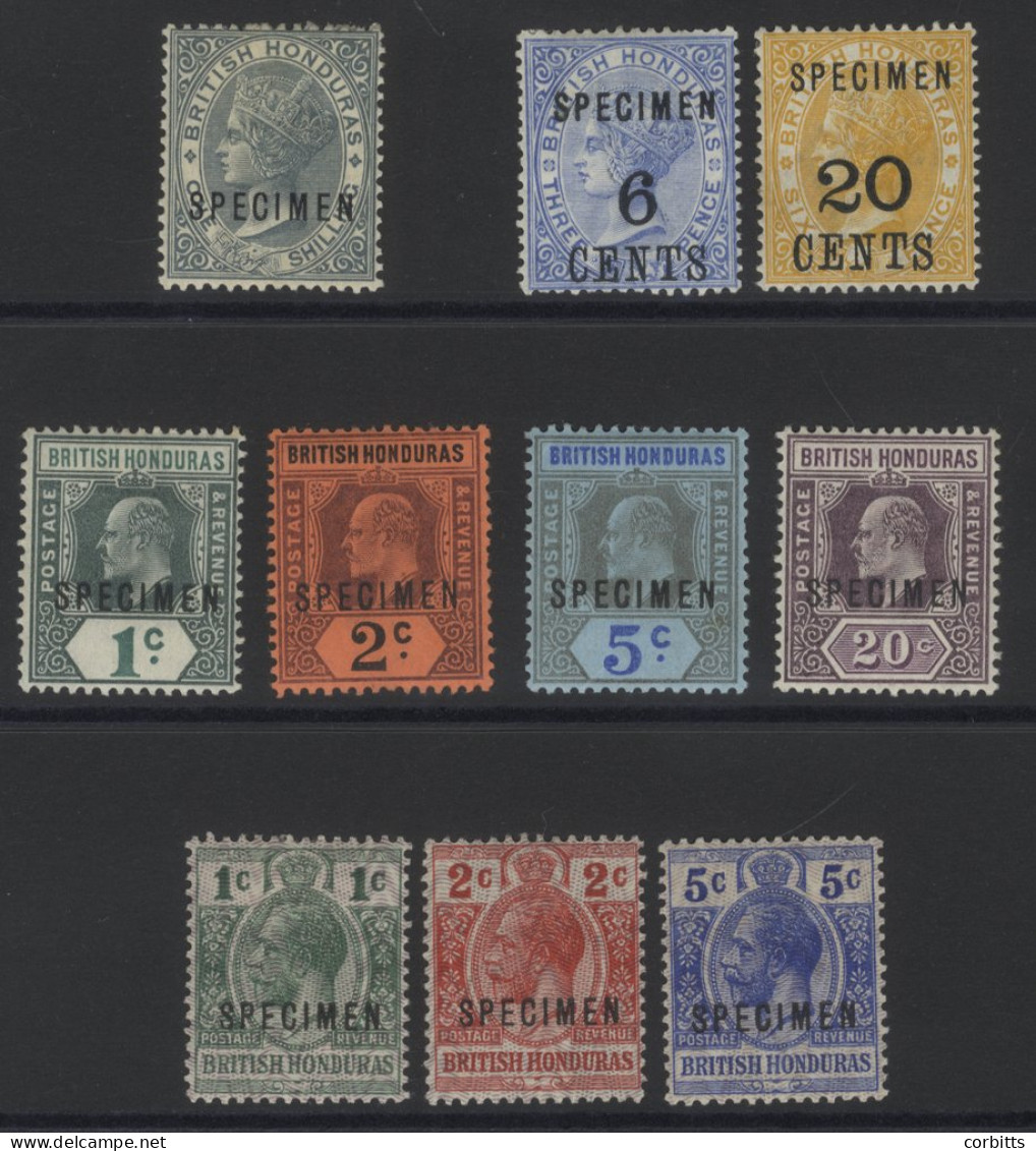 1882-87 CCA 1s Grey Optd SPECIMEN, Part O.g, SG.22s, 1888-91 6c On 3d & 20c On 6d Optd SPECIMEN, Fine M, SG.39s & 41s, 1 - Sonstige & Ohne Zuordnung