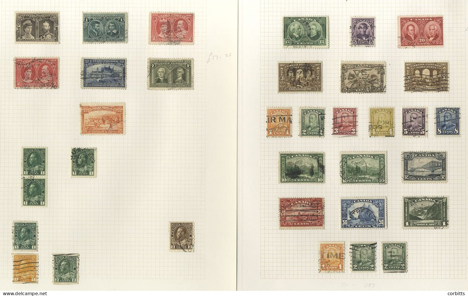 QV To C2000 Collection U In A Senator Album Incl. QV Small Heads Range, 1893 20c (Cat. £75), 1897 Jubilee Various Vals T - Autres & Non Classés