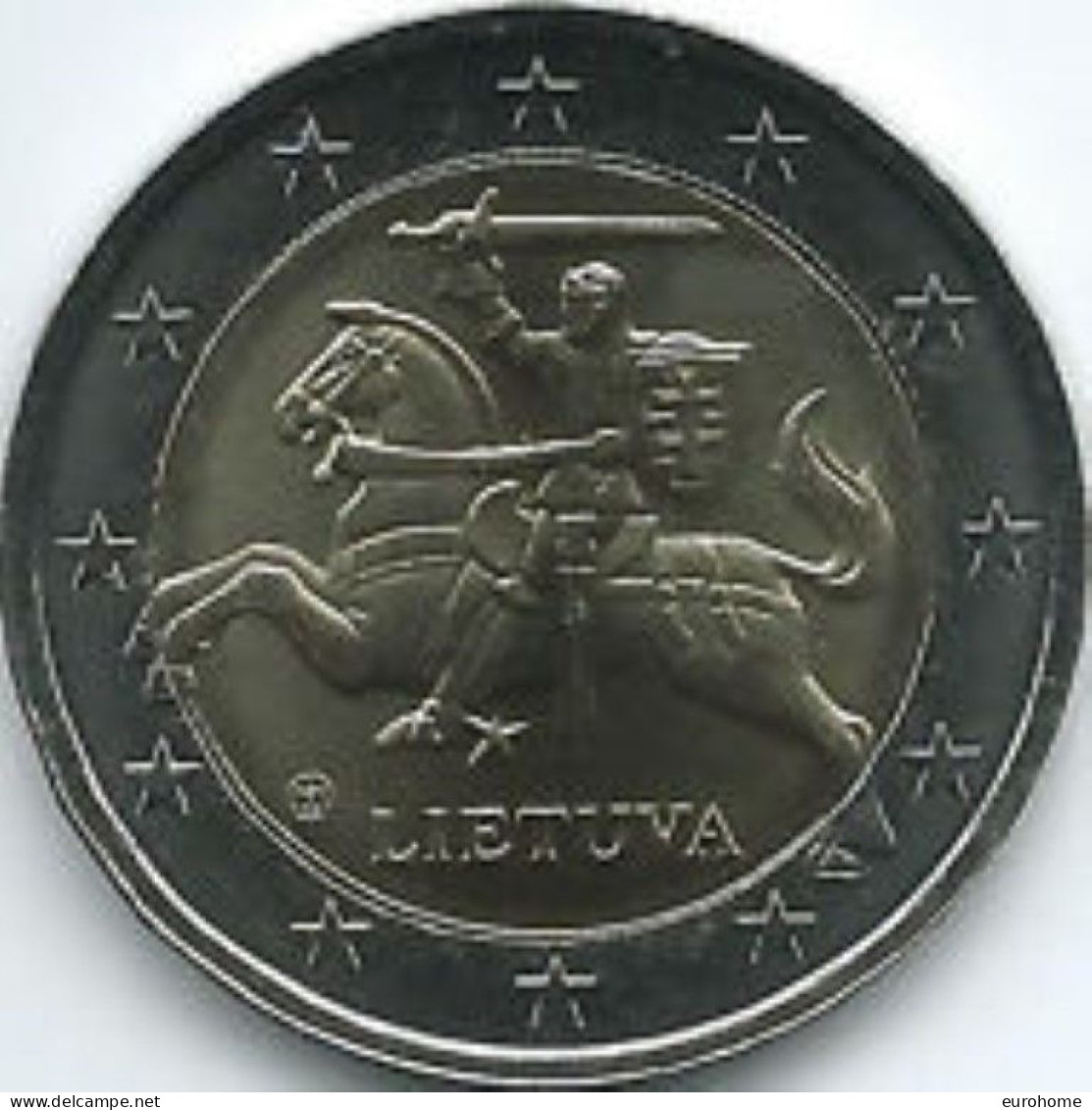 Litauen 2024  2 Euro  UNC Uit De Bu - Coffret  Zeer Zeldzaam - Rare    7.000 Ex !!!! - Lithuania