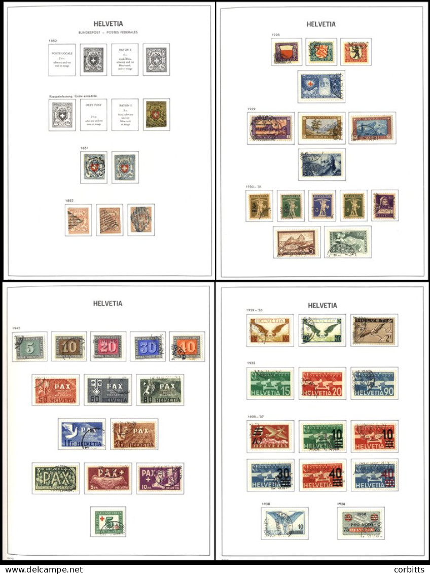 1850-2000 (pages To 2004) Almost Complete U Collection In Davo Standard Printed Album Incl. Imperf 1851 5rp (2) (Cat. £3 - Autres & Non Classés