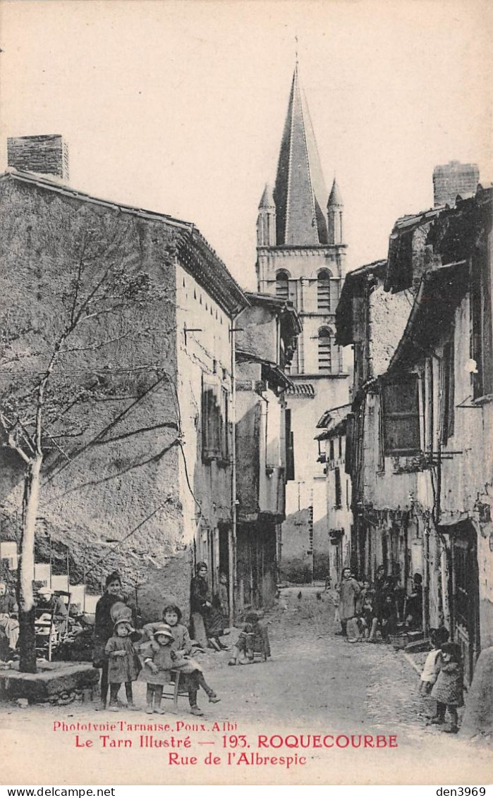 ROQUECOURBE (Tarn)  - Rue De L'Albrespic - Roquecourbe