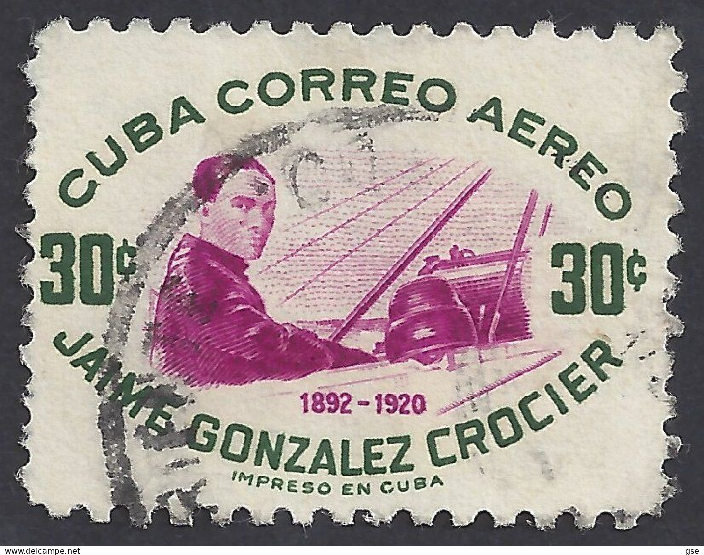 CUBA 1955 - Yvert A117° - Crociera | - Luftpost