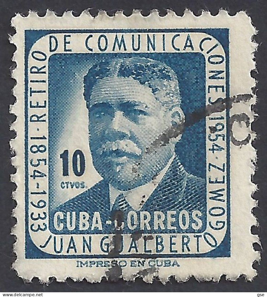 CUBA 1955 - Yvert 428° - Gomez | - Oblitérés