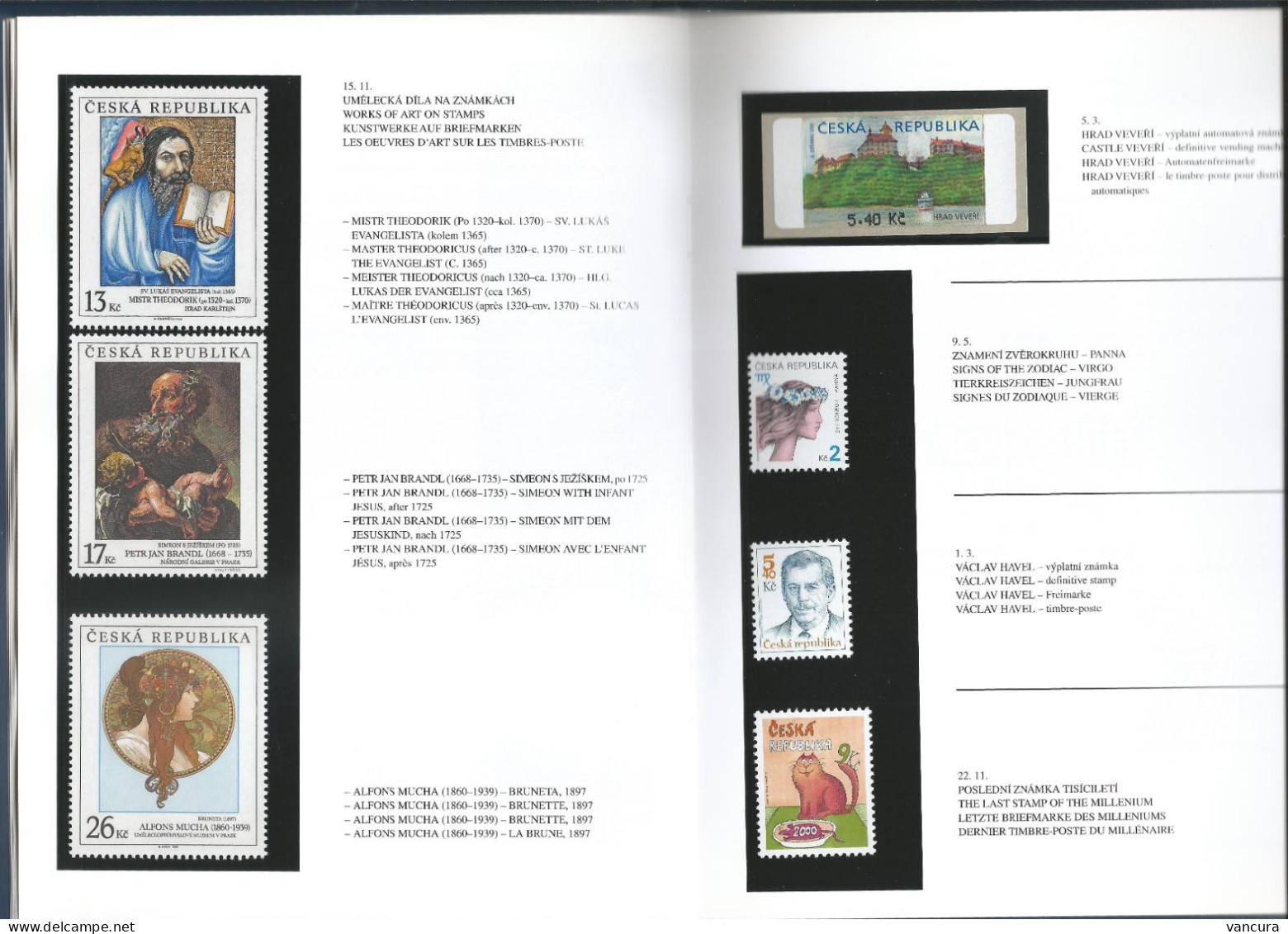 Czech Republic Year Book 2000 (with blackprint)