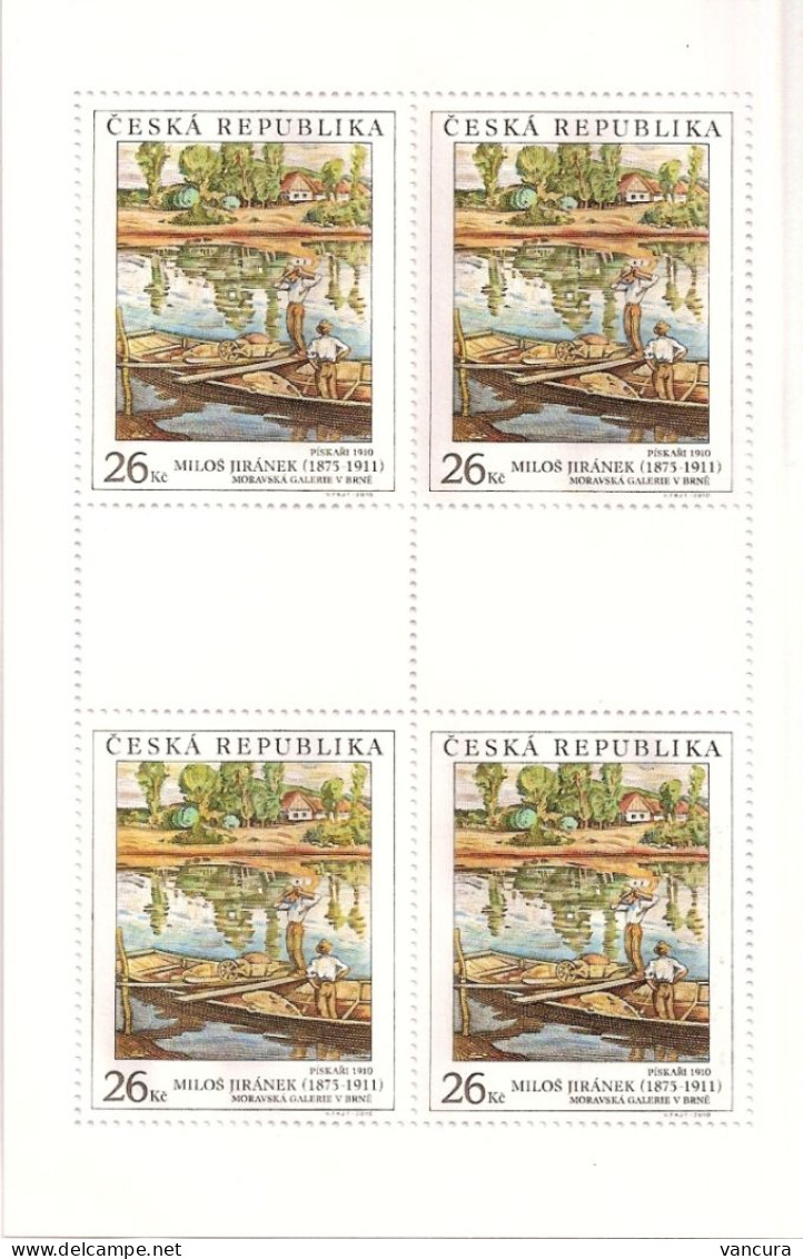 A 662 Czech Republic Milos Jiranek, Sanders 2010 Boat - Unused Stamps