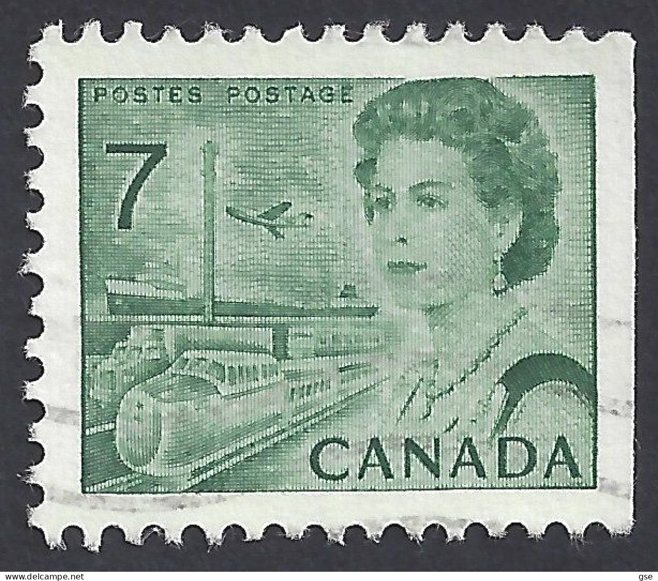 CANADA 1967-73 - Yvert 382B° - Serie Corrente | - Used Stamps