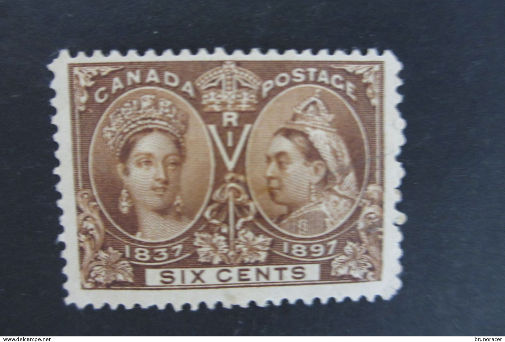 CANADA N°43 NEUF* ADHERENCES COTE 165 EUROS VOIR SCANS - Unused Stamps