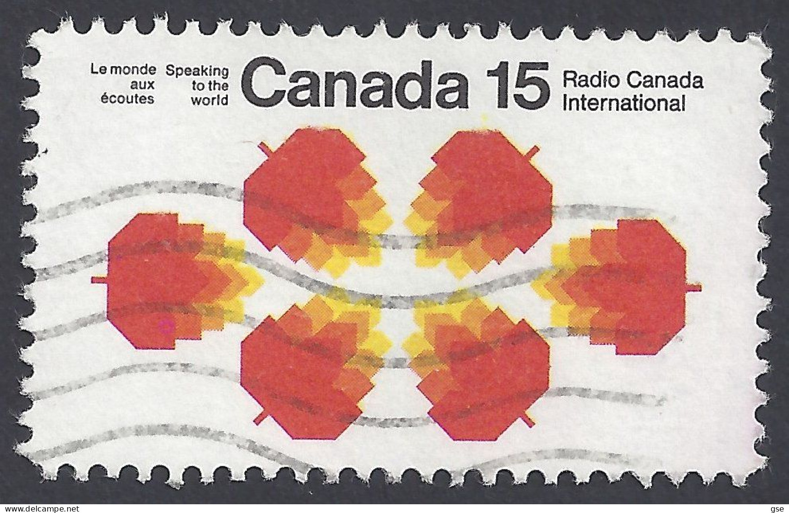 CANADA 1971 - Yvert 462° - Radio | - Gebruikt
