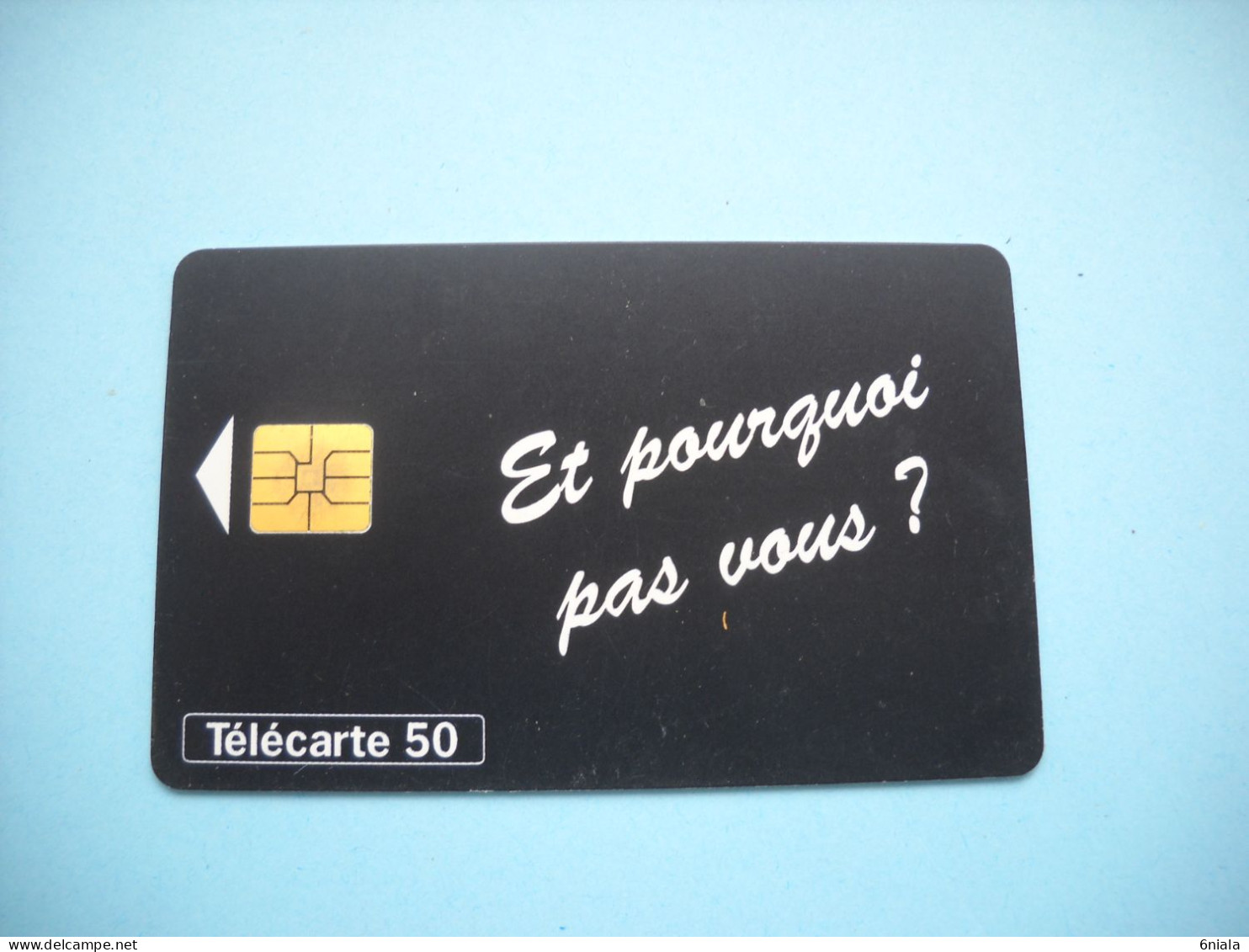 7682 Télécarte Collection  6000 Emplois ARMEE DE TERRE  POURQUOI PAS VOUS   ( 2 Scans )  Carte Téléphonique - Esercito