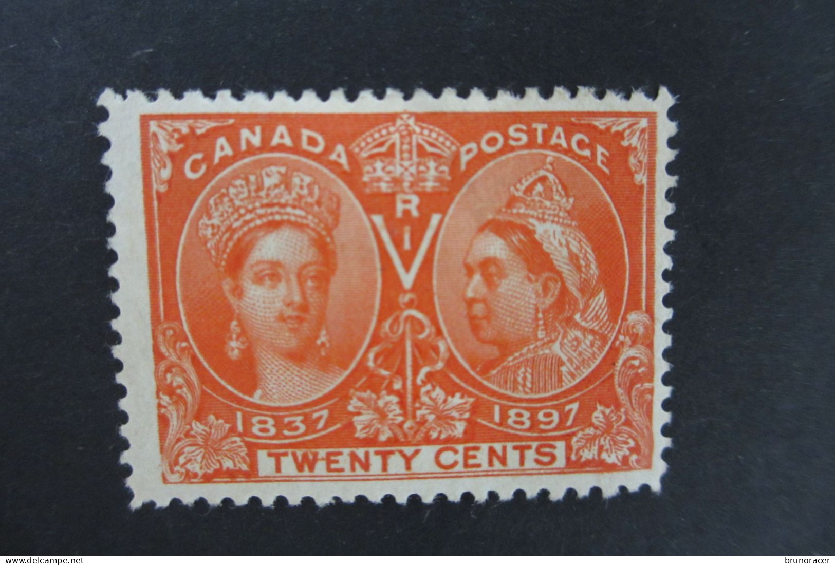 CANADA N°47 NEUF* COTE 210 EUROS VOIR SCANS - Unused Stamps