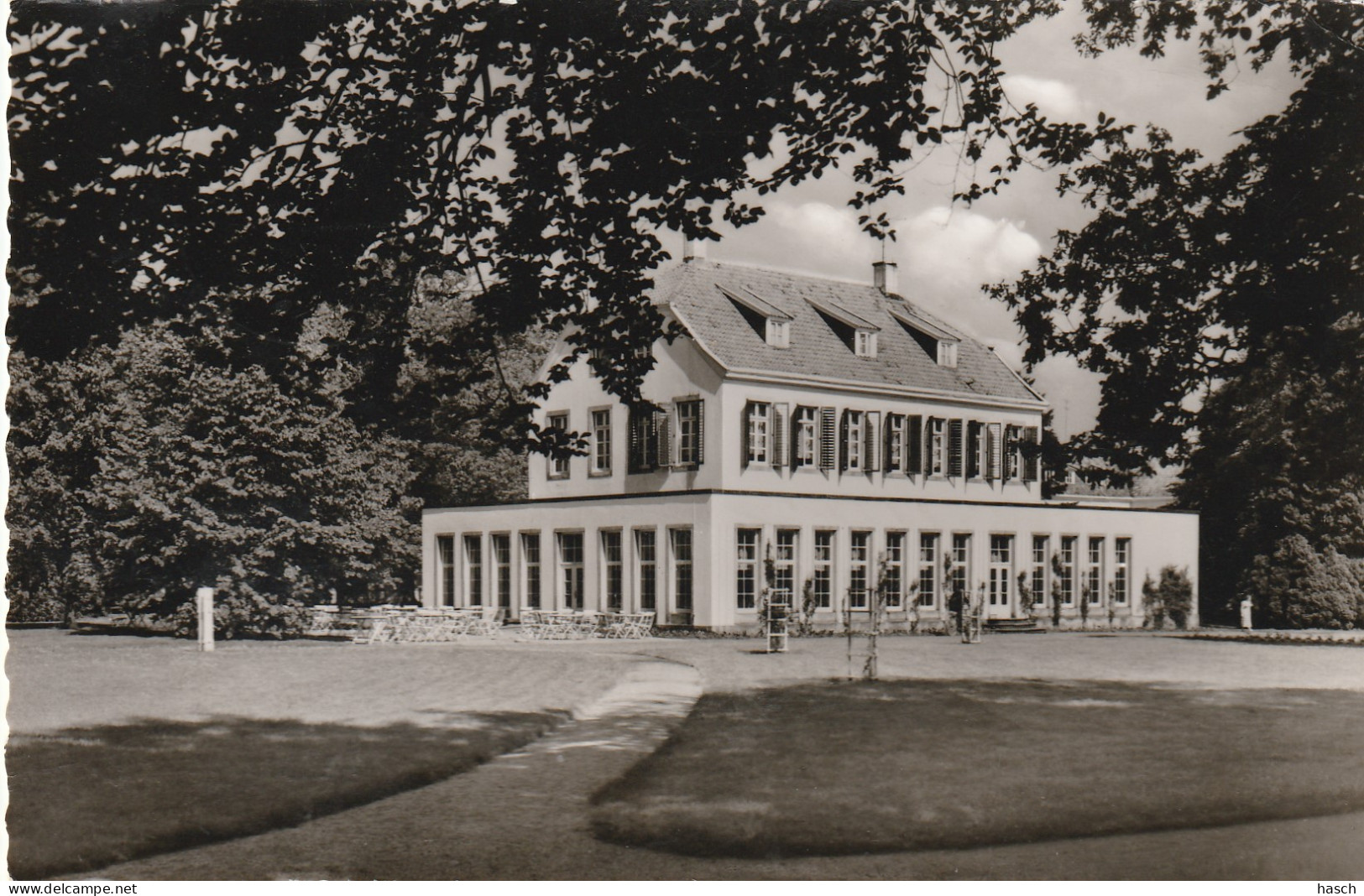 4920 141 Bad Bentheim, Hotel Restaurant Kurpark. (At The Top Right A Small Fold)  - Bad Bentheim