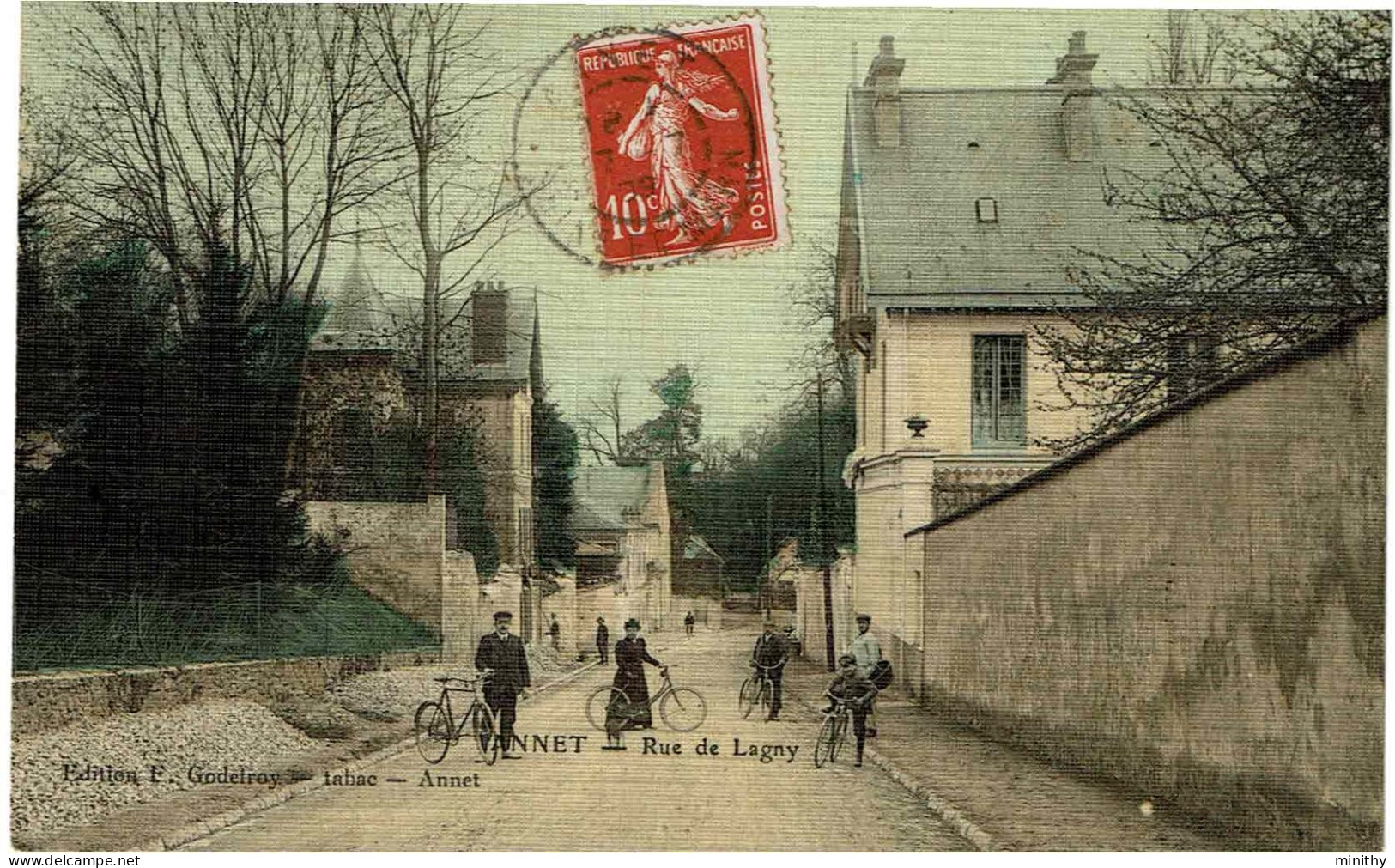 ANNET-sur-MARNE  -  Rue De Lagny - Claye Souilly