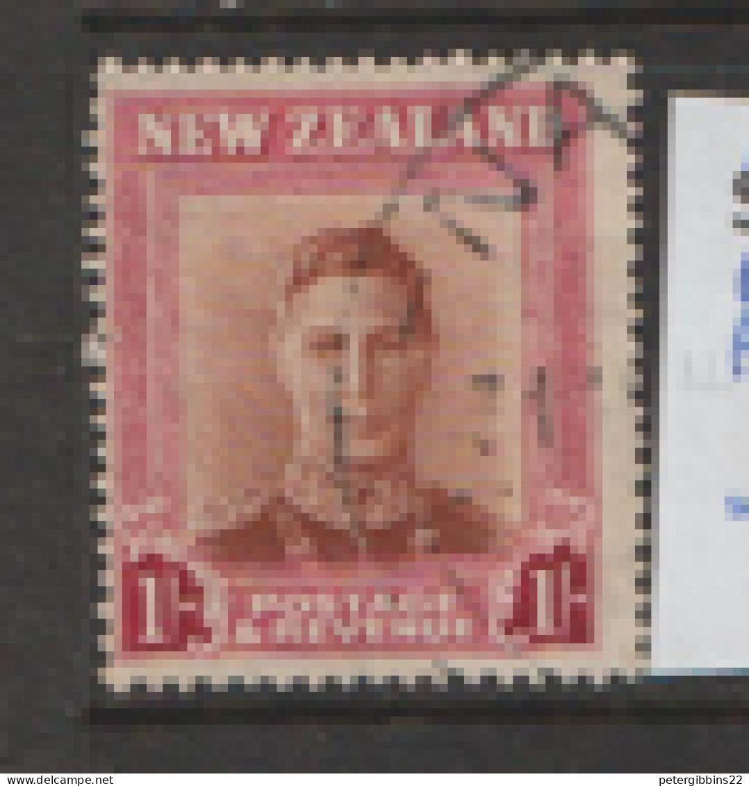 New Zealand  1947   SG 686  1/-d Plate 1 Wmk Upright    Fine Used - Usados