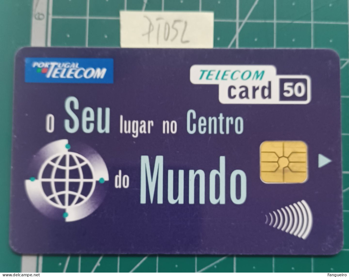 PORTUGAL PHONECARD USED PT052 O SEU LUGAR... - Portugal