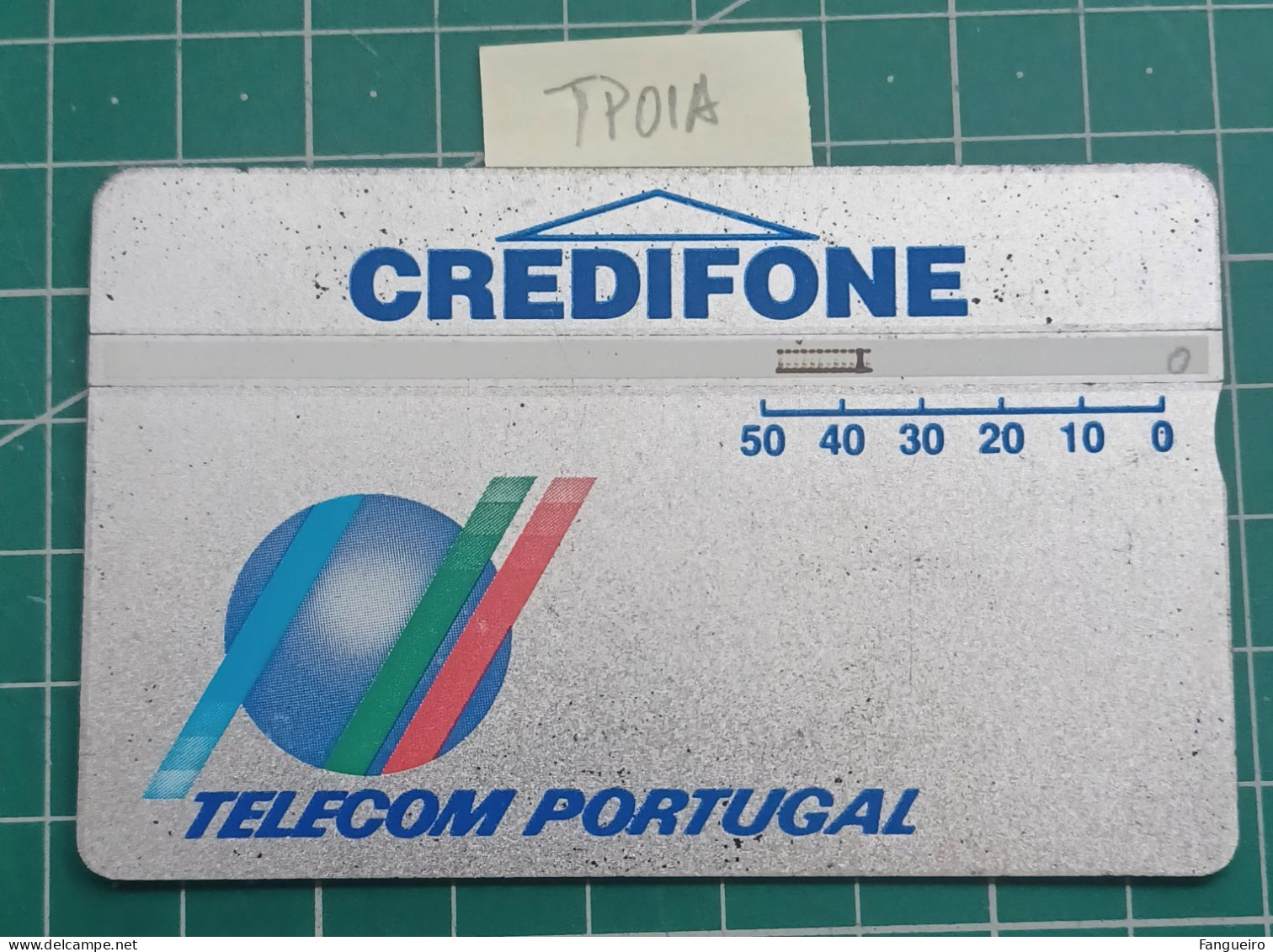 PORTUGAL PHONECARD USED TP01A PRATA - Portugal