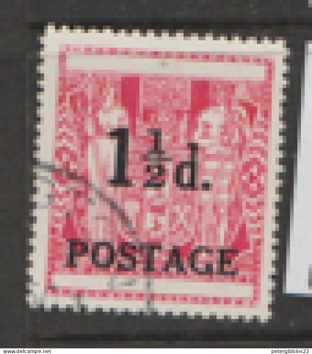 New Zealand  1950   SG 700   1.1/2d  Surcharge    Fine Used - Used Stamps