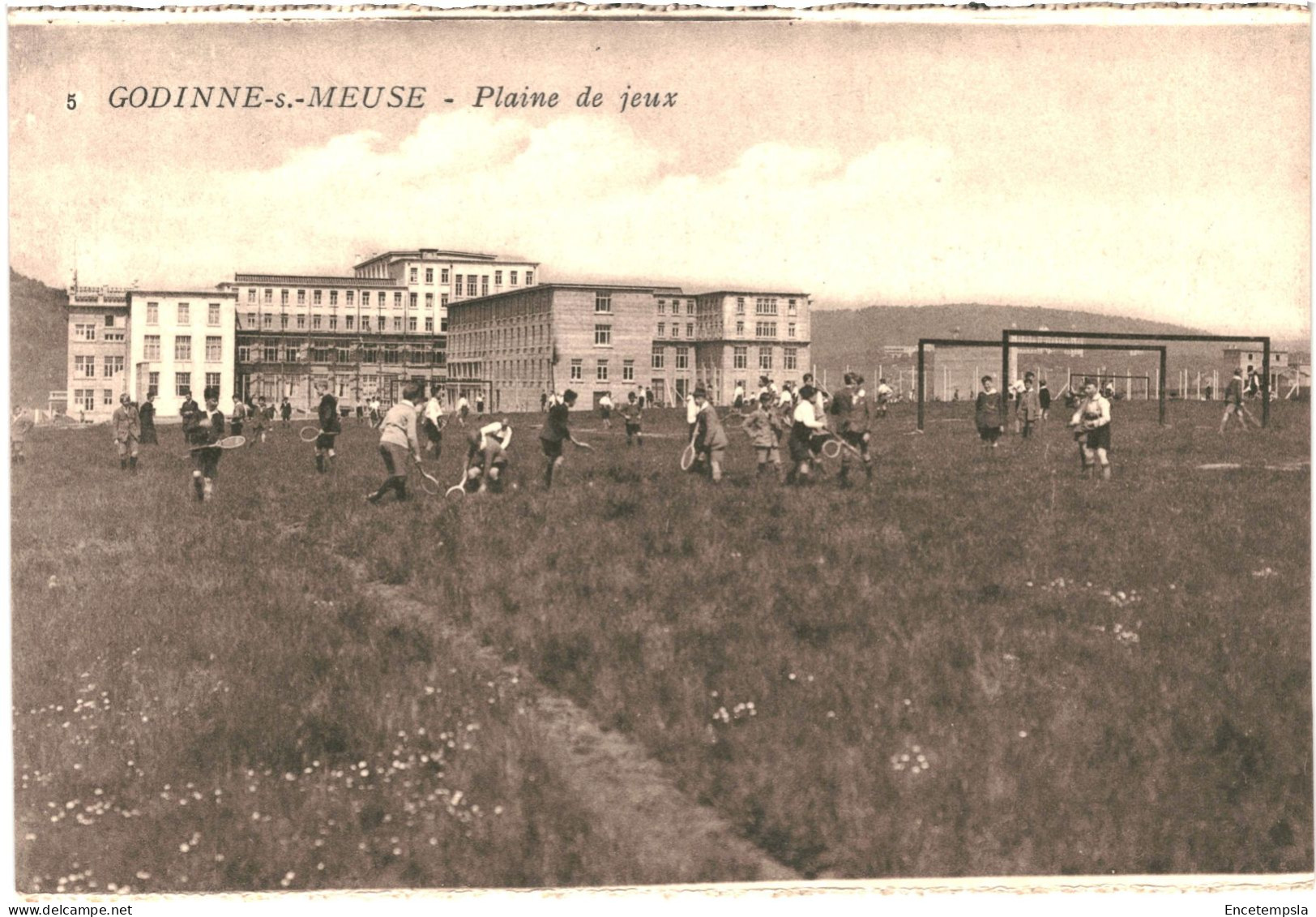 CPA Carte Postale Belgique Godinne Sur Meuse Plaine De Jeux  VM77095 - Yvoir