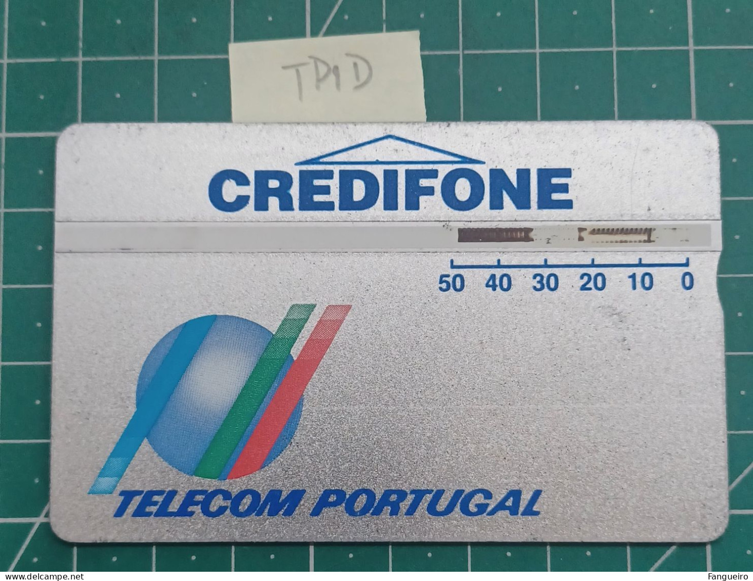 PORTUGAL PHONECARD USED TP01D PRATA - Portugal