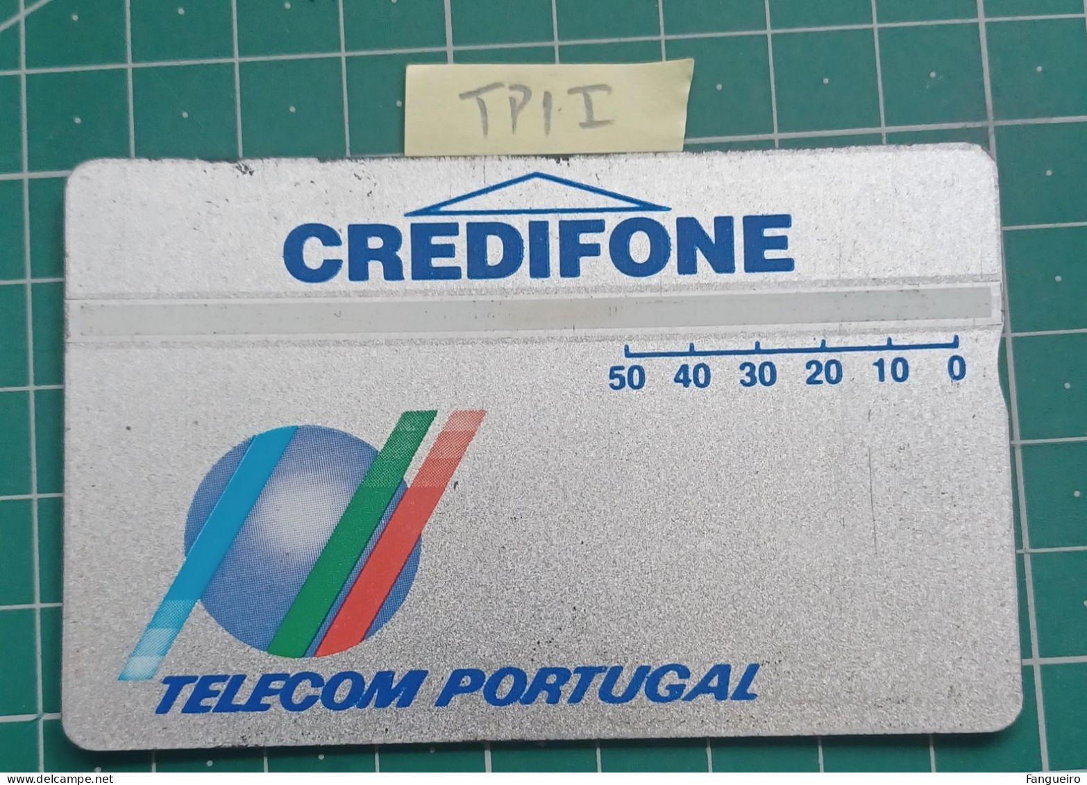 PORTUGAL PHONECARD USED TP01I PRATA - Portogallo