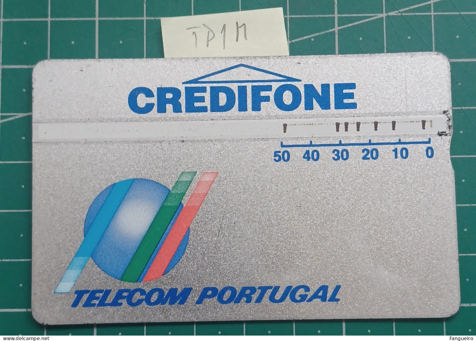 PORTUGAL PHONECARD USED TP01M PRATA - Portugal