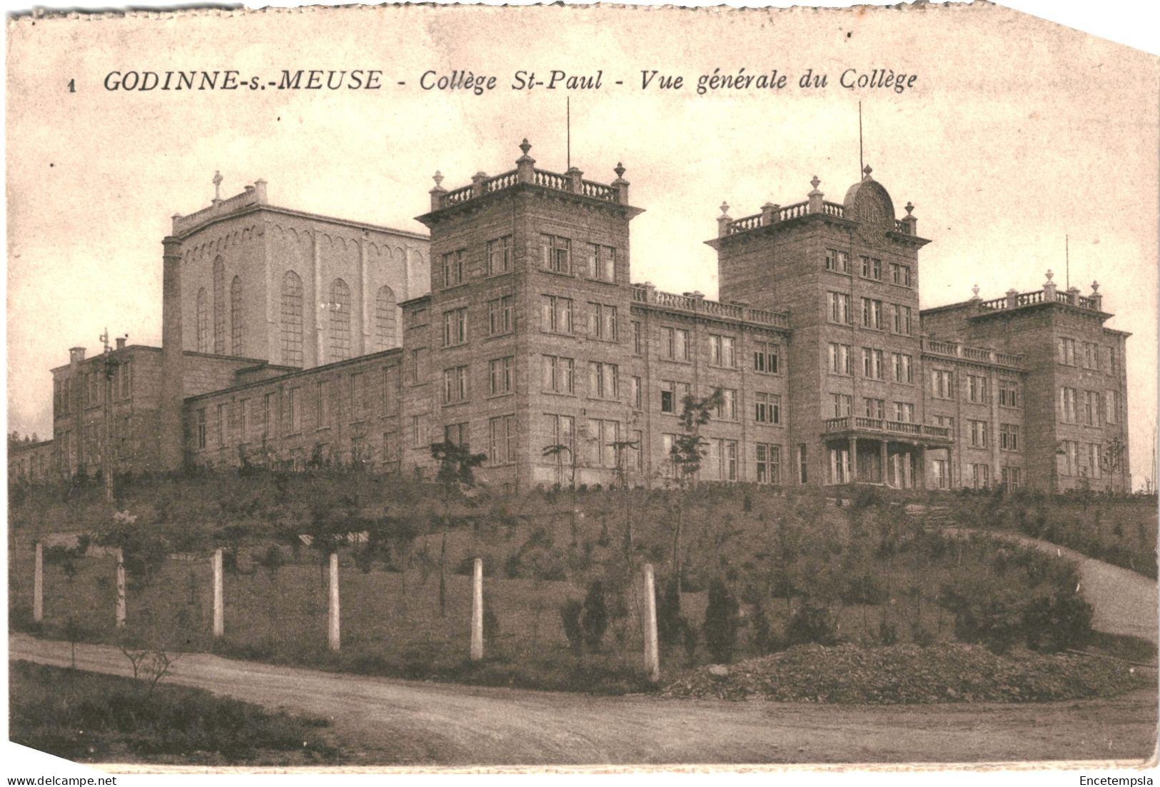 CPA Carte Postale Belgique Godinne Sur Meuse Collège Saint Paul  Vue Générale  VM77098 - Yvoir