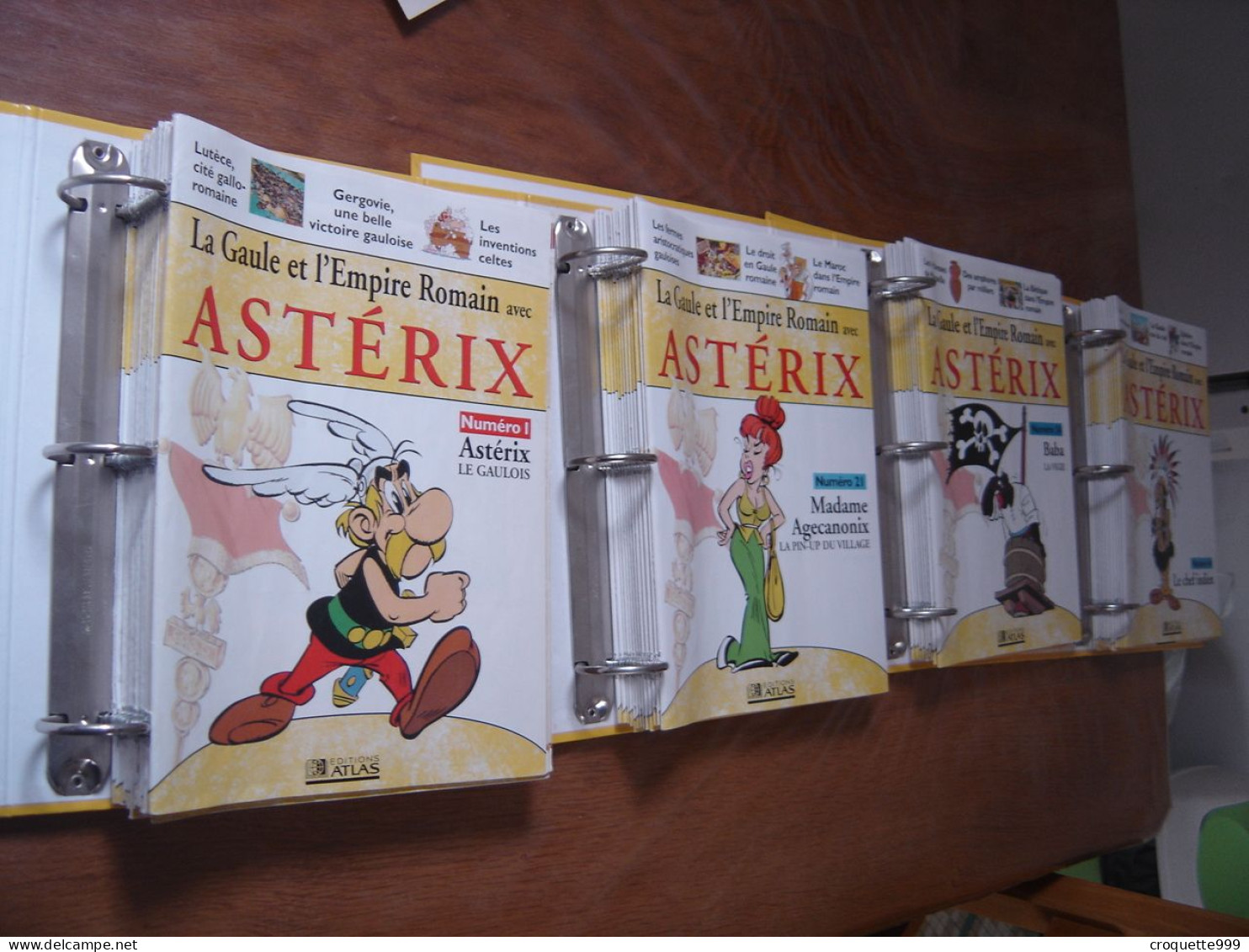 La Gaule Et L'empire Romain Avec ASTERIX Editions Atlas 56 Numeros Manque 14 Numeros - Astérix