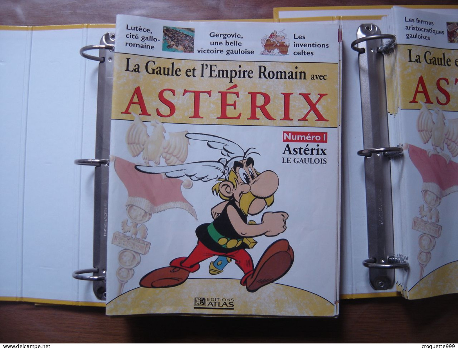 La Gaule Et L'empire Romain Avec ASTERIX Editions Atlas 56 Numeros Manque 14 Numeros - Astérix