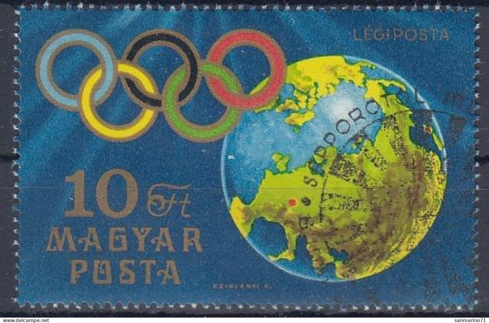 HUNGARY 2769,used,falc Hinged - Summer 1972: Munich