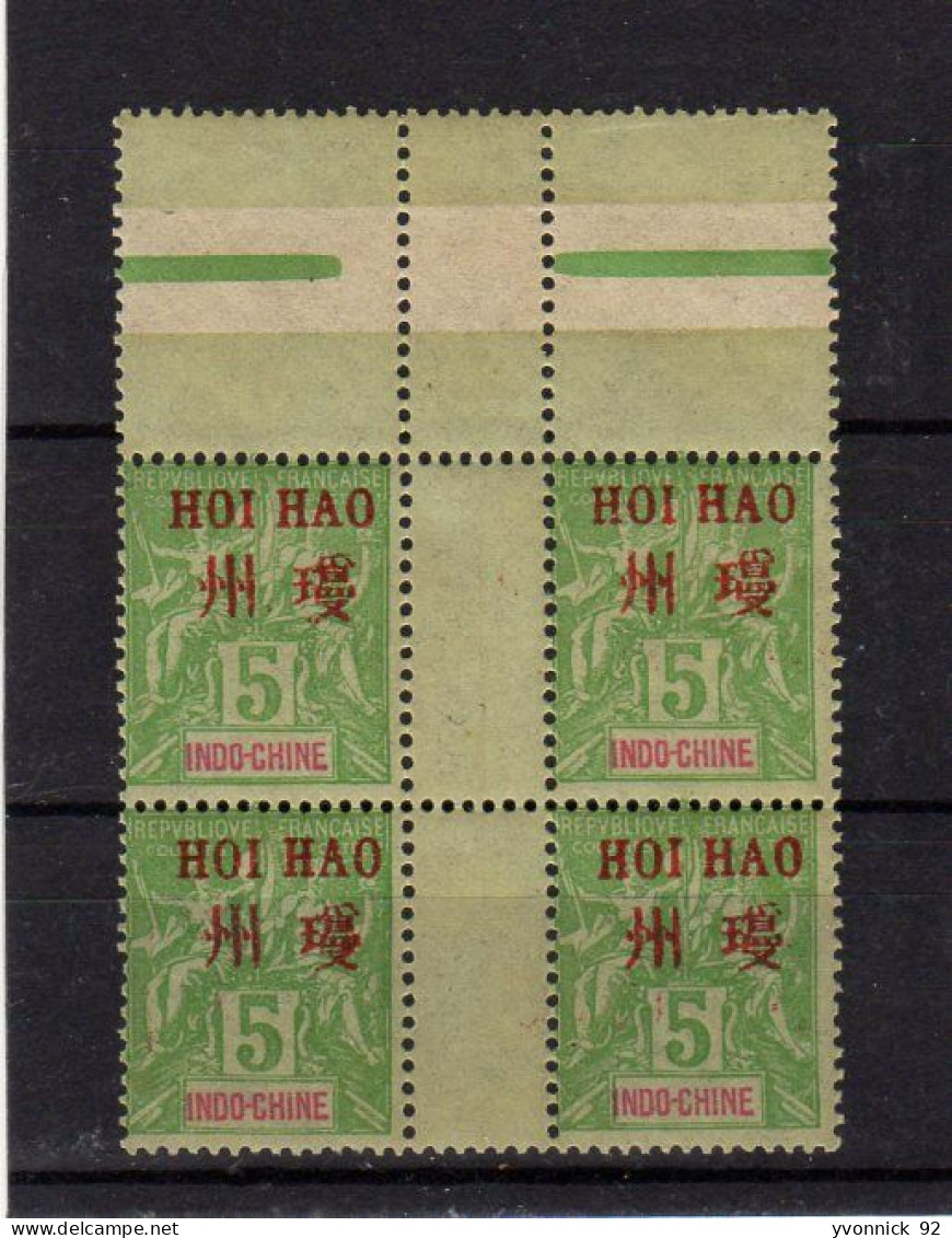Indochine - Hoî - Hao - Bloc 5c  Sans Millésimes N°4 - Unused Stamps