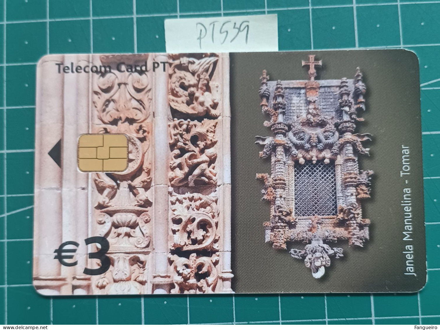 PORTUGAL USED PHONECARD PT539 - CHRIST CONVENT - TOMAR - Portugal