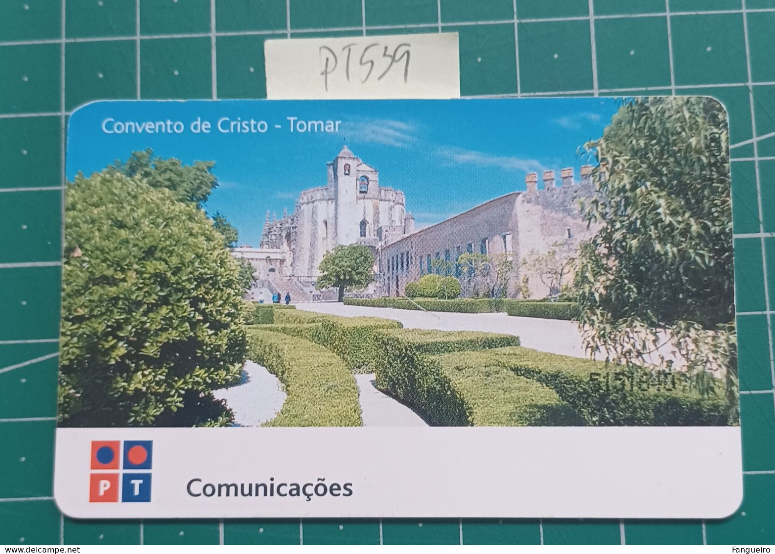 PORTUGAL USED PHONECARD PT539 - CHRIST CONVENT - TOMAR - Portugal