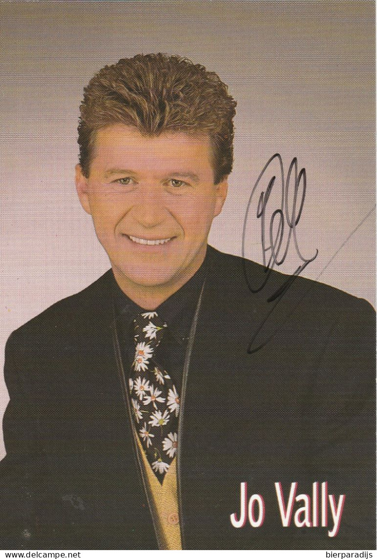 Jo  Vally   - Was  In Geplakt - Autographs