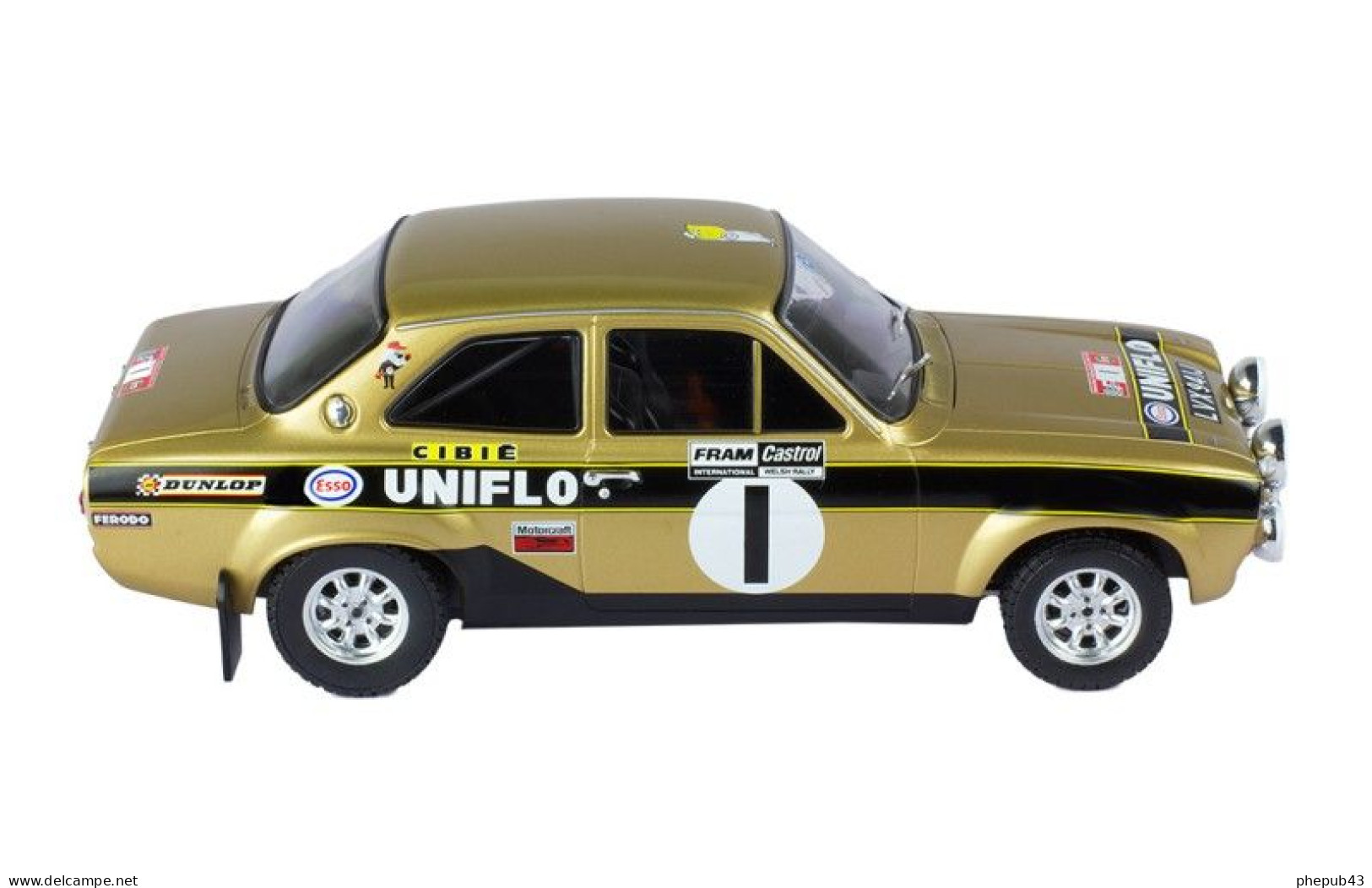 Ford Escort MKI RS 1600 - Welsh Rally 1972 #1 - Roger Clark/J. Porter - Ixo (1:18) - Ixo