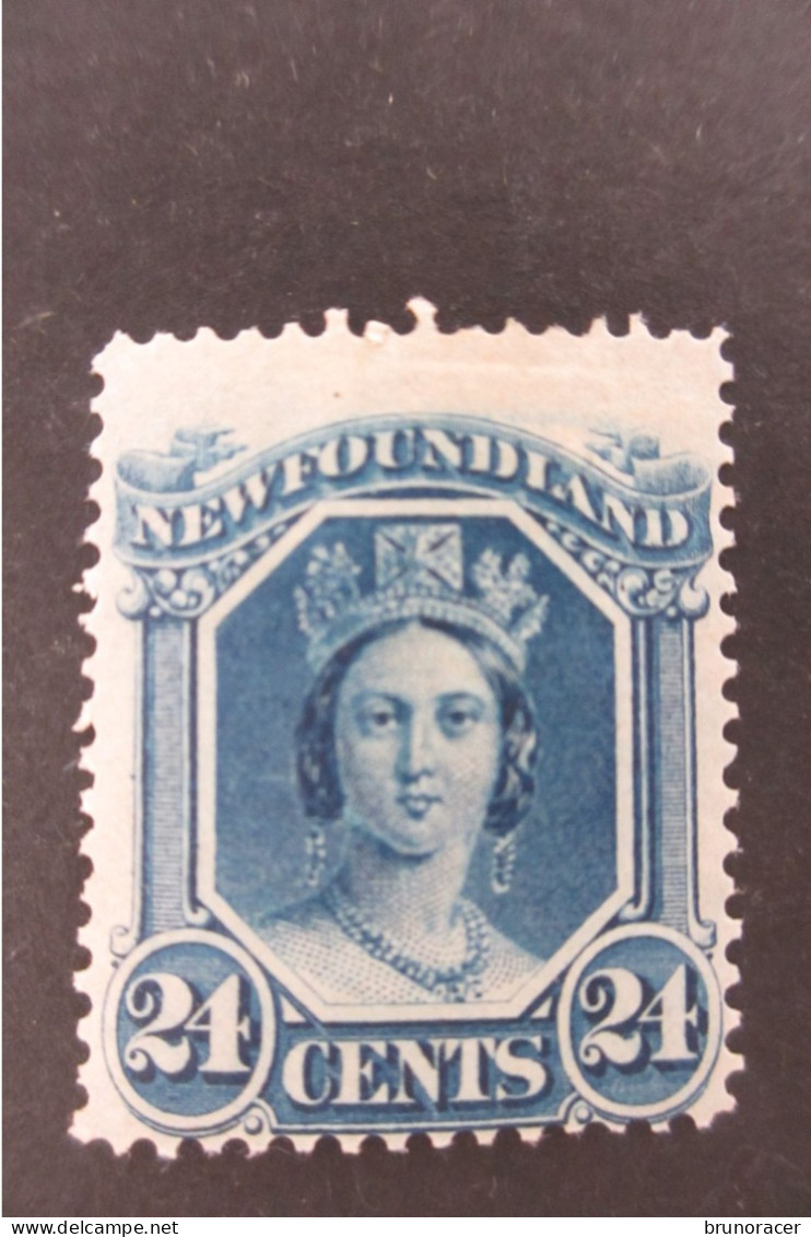 CANADA TERRE-NEUVE N°26 NEUF* TB COTE 50 EUROS VOIR SCANS - 1865-1902