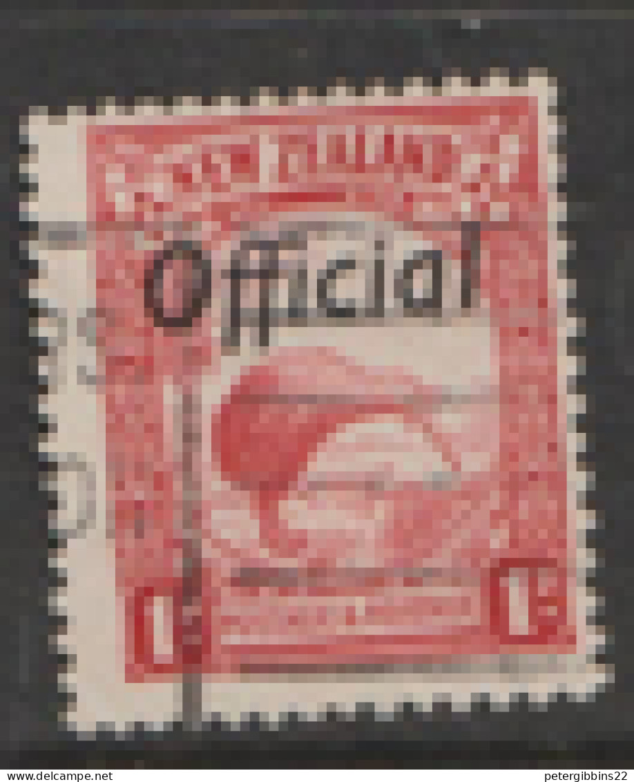 New Zealand  1936 SG 0121 1d  Overprinted  OFFICIAL    Fine Used - Gebraucht