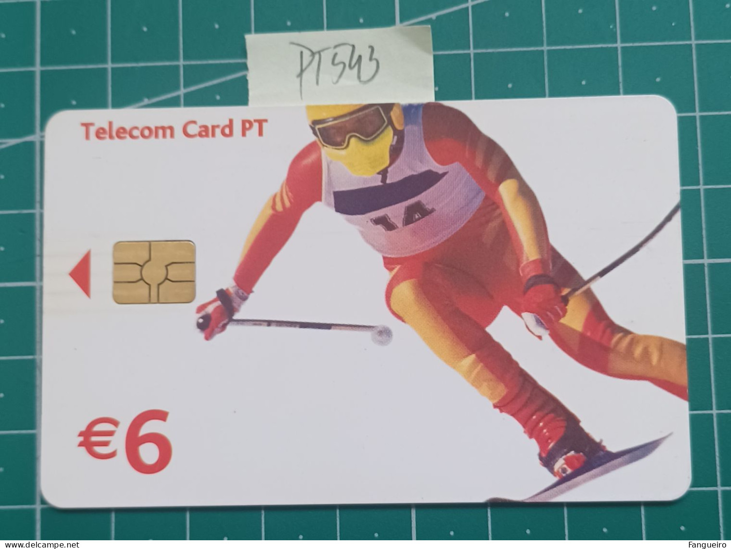 PORTUGAL USED PHONECARD PT543 - SKI - Portugal