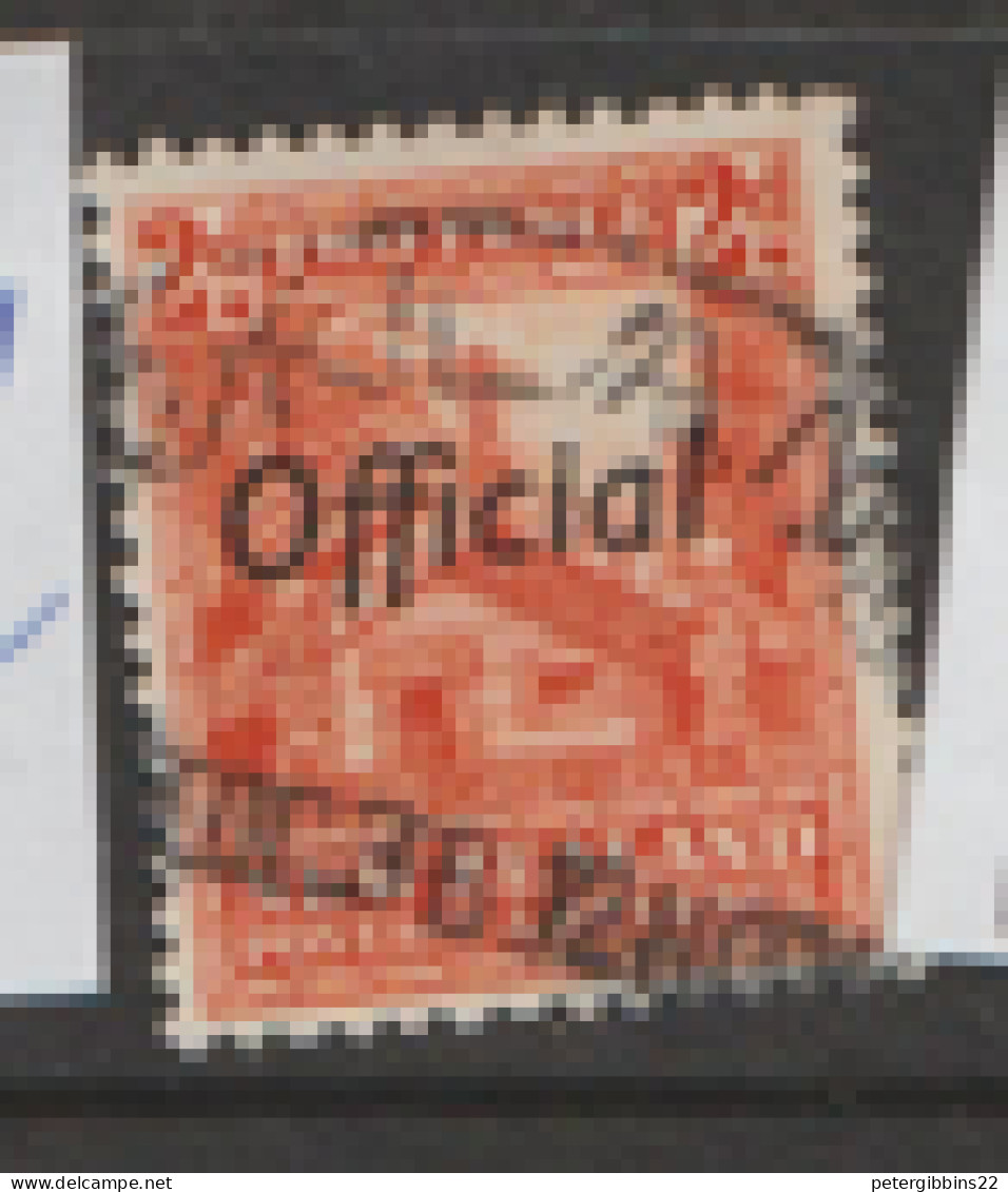 New Zealand  1936 SG 0123 2d   Overprinted  OFFICIAL Perf 14x13.1/2   Fine Used - Usati