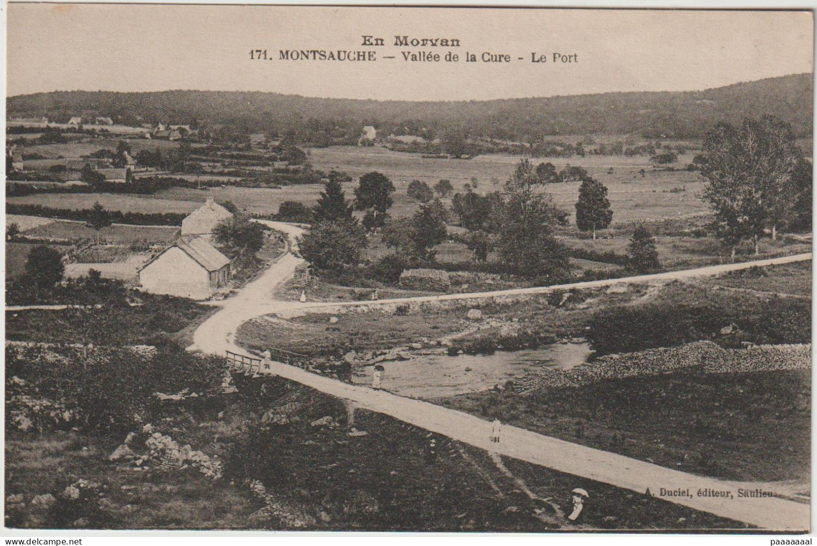 MONTSAUCHE  VALLEE DE LA CURE LE PORT - Montsauche Les Settons