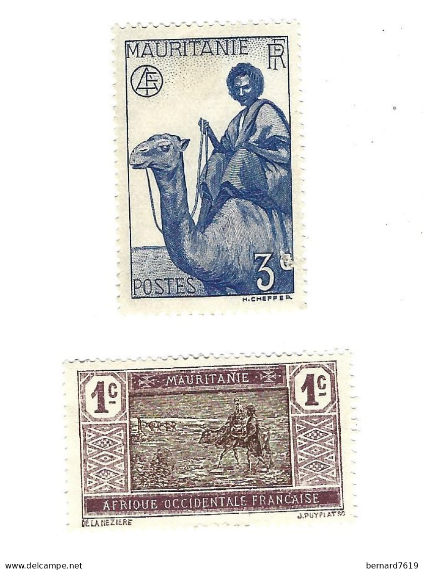 Lot De Timbres  - Mauritanie - Other & Unclassified