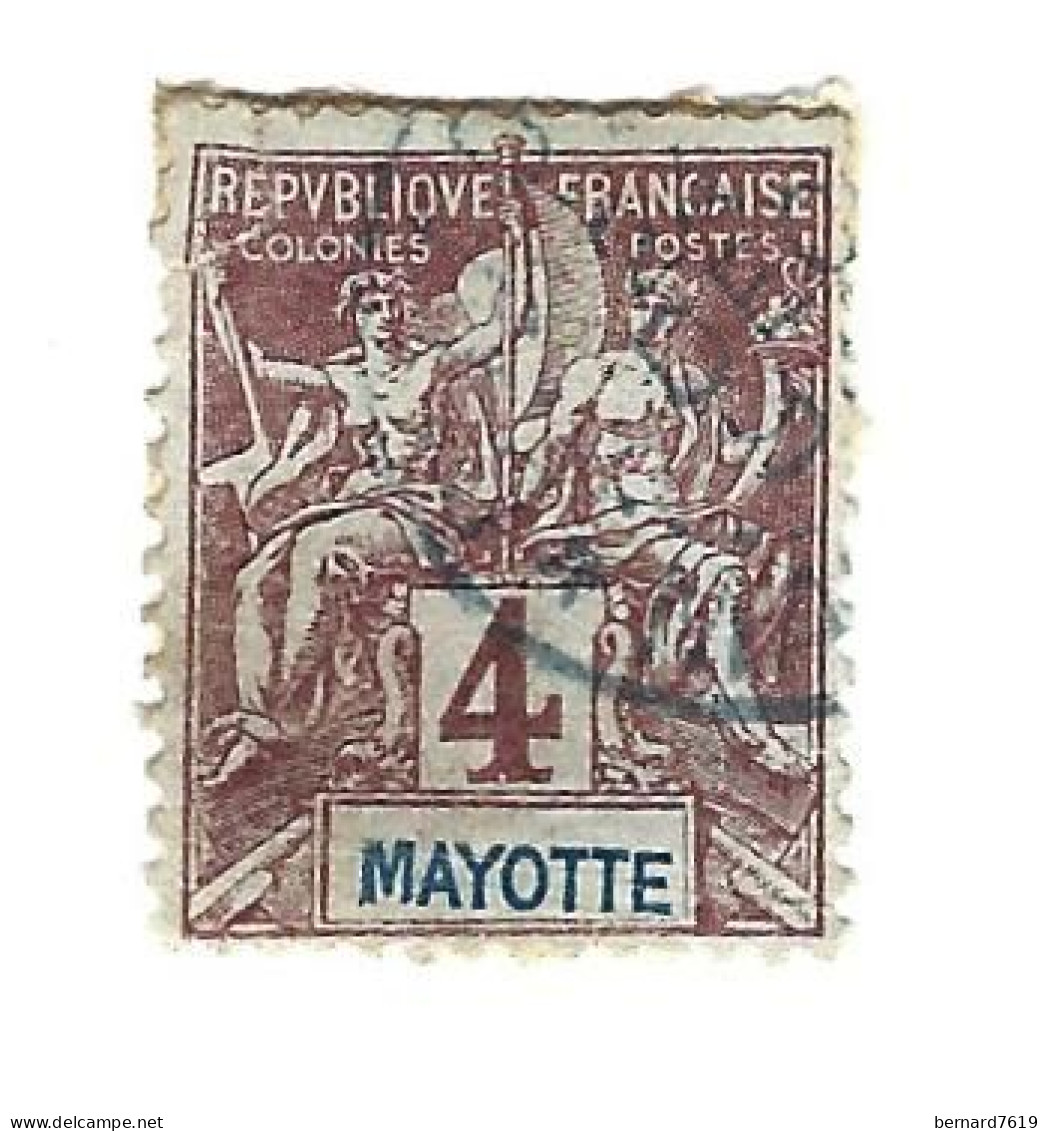 Lot De Timbres  - Mayotte - Gebruikt