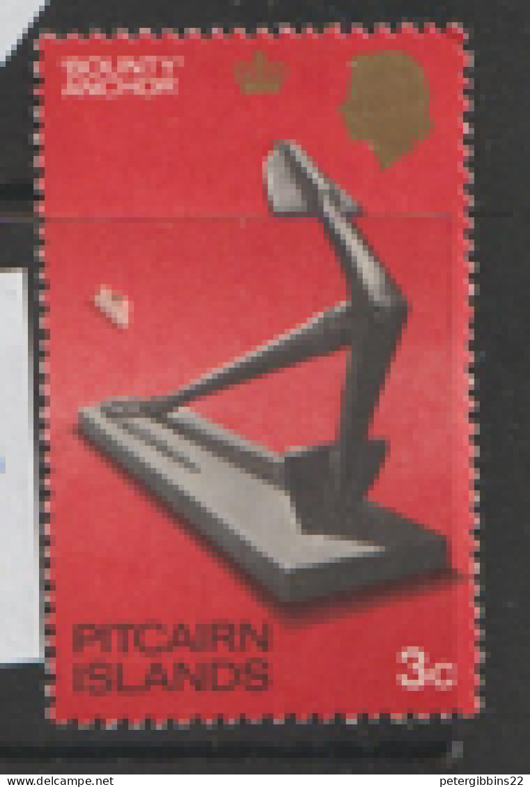 Pitcairn  Islands  1969 SG 96  3c  Anchor   Mounted Mint - Pitcairn Islands