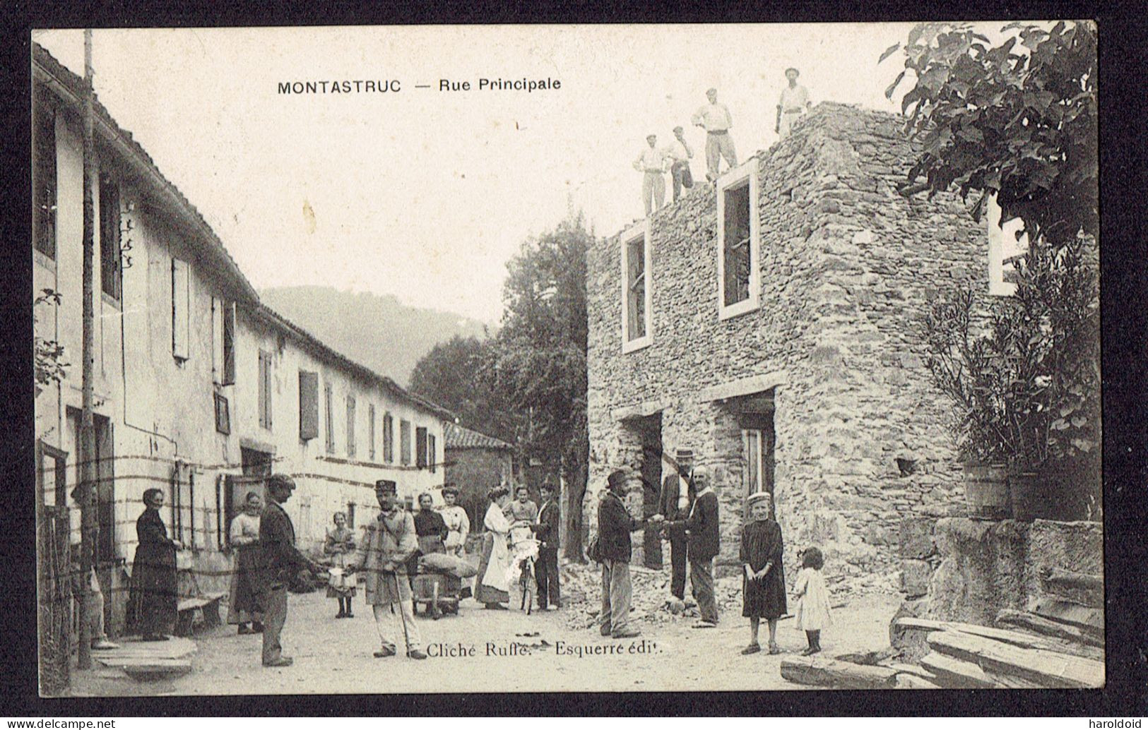 CPA 31 - MONTASTRUC - RUE PRINCIPALE - Montastruc-la-Conseillère